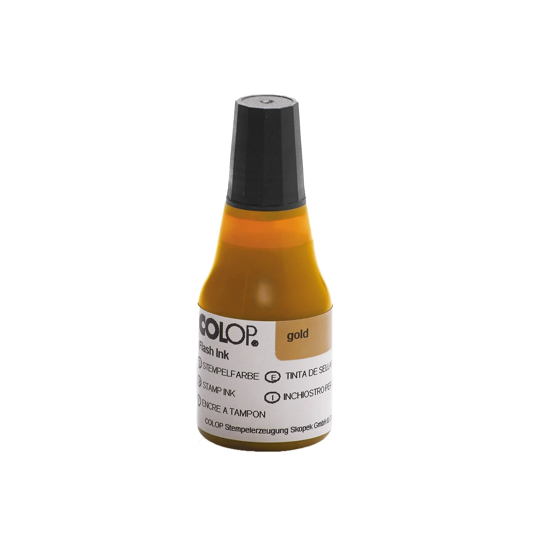 Colop Мастило за тампон EOS, 25 ml, златно