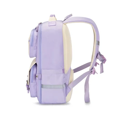 Раница Kingsons Safeback Junior, ученическа, лилава