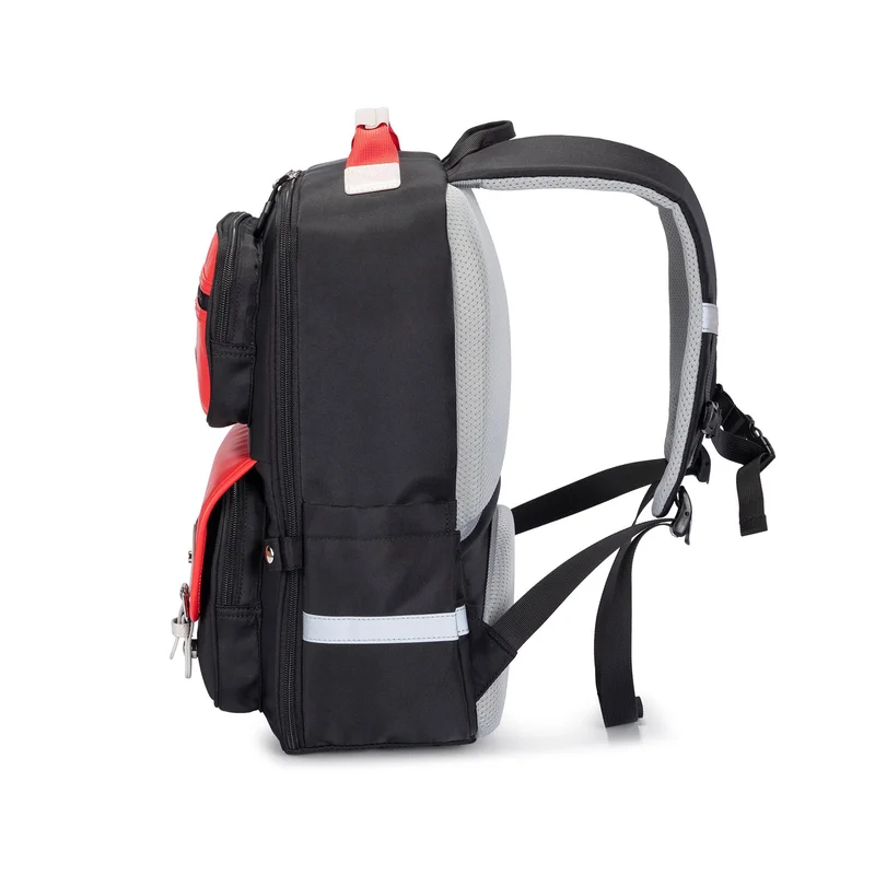 Раница Kingsons Safeback Junior, ученическа, черна