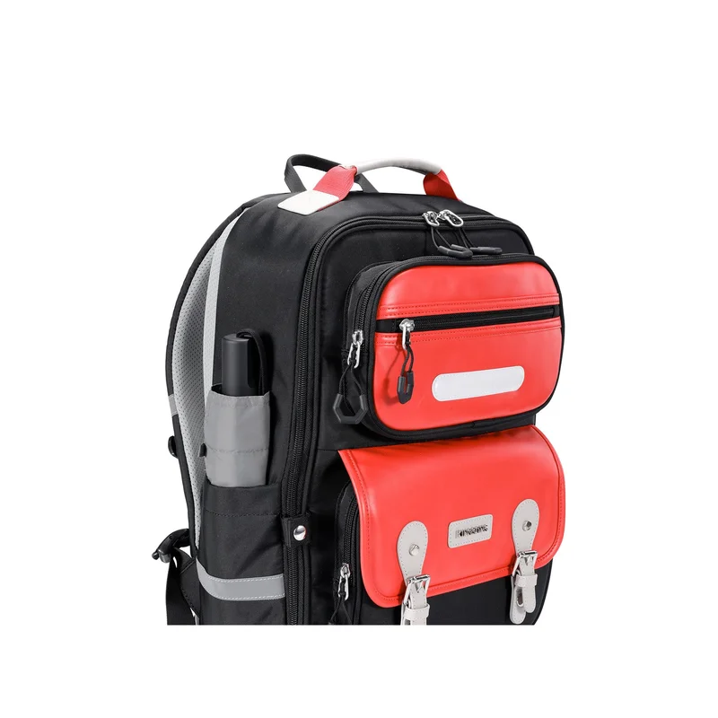 Раница Kingsons Safeback Junior, ученическа, черна