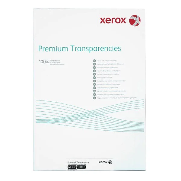 Xerox Фолио за печат Copy 3R98202, LaserJet, A4, 100 броя