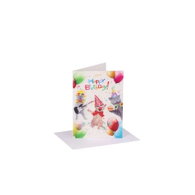 Картичка Festa, Happy Birthday, асорти