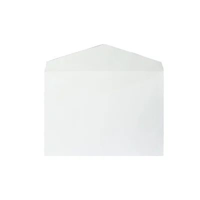 Office 1 Пощенски плик, C4, 229 x 324 mm, хартиен, с триъгълен капак, бял, 50 броя