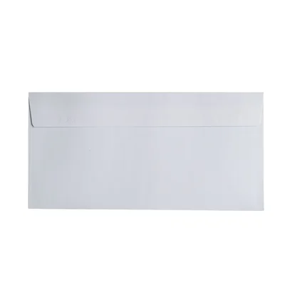 Top Office Плик, DL, 110 x 220 mm, хартиен, със самозалепваща лента, бял, 1000 броя