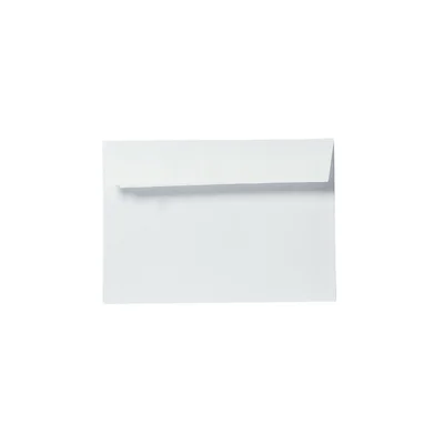 Office 1 Плик, C6, 114 x 162 mm, хартиен, със самозалепваща лента, бял, 25 броя
