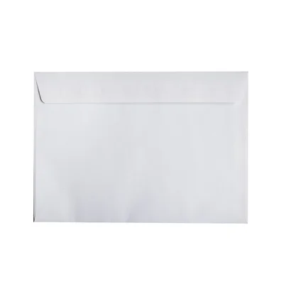 Top Office Плик, C5, 162 x 229 mm, хартиен, със самозалепваща лента, бял, 500 броя
