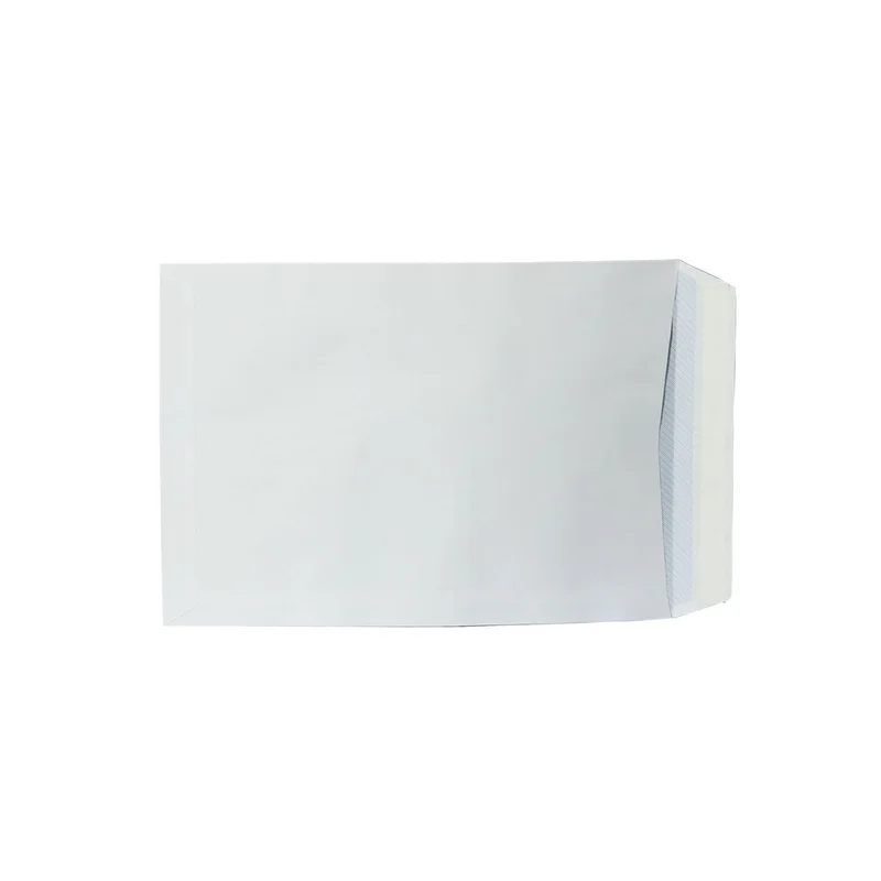 Office 1 Плик, C4, 229 x 324 mm, хартиен, със самозалепваща лента, бял, 10 броя