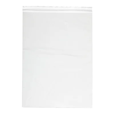 Office 1 Плик с цип, 5 x 5 cm, прозрачен, 100 броя