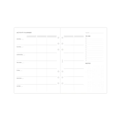 Filofax Пълнител за органайзер - Седмичен планер, A5