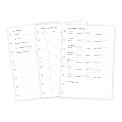 Filofax Пълнител за тефтер Minimal, А5, за дома