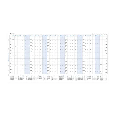 Filofax Пълнител за органайзер, А5, за 2024 година, 1 година на страница в разгъвка