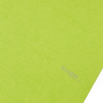 Fabriano Тетрадка Ecoqua, A5, картонена корица, със спирала, 70 листа, лайм