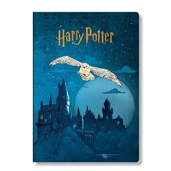 Paperblanks Тетрадка Escape to Hogwarts, A4, широки редове, 40 листа