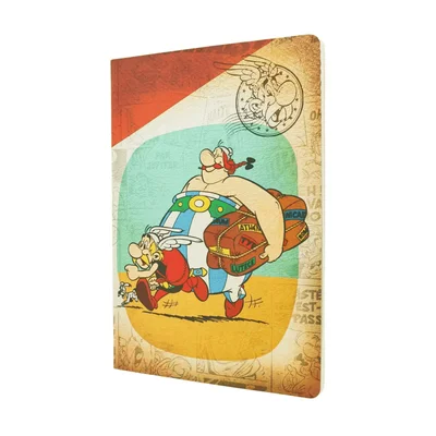 Paperblanks Тетрадка The adventures of Asterix, A4, нелинирана, 40 листа