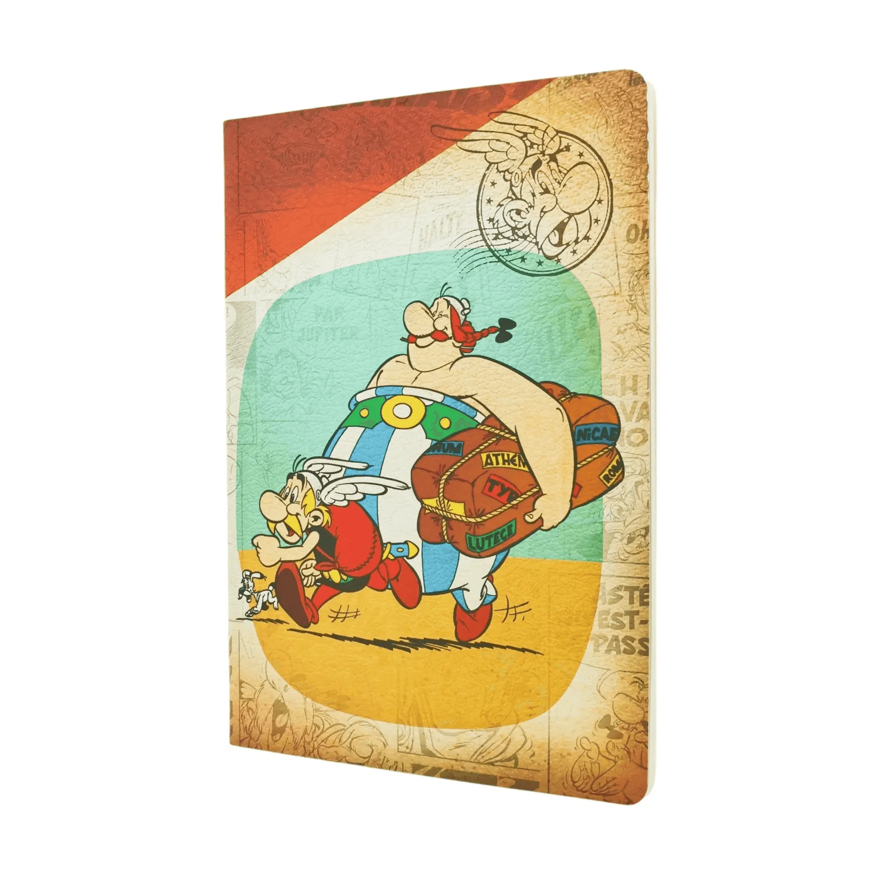 Paperblanks Тетрадка The adventures of Asterix, A4, на точки, 40 листа