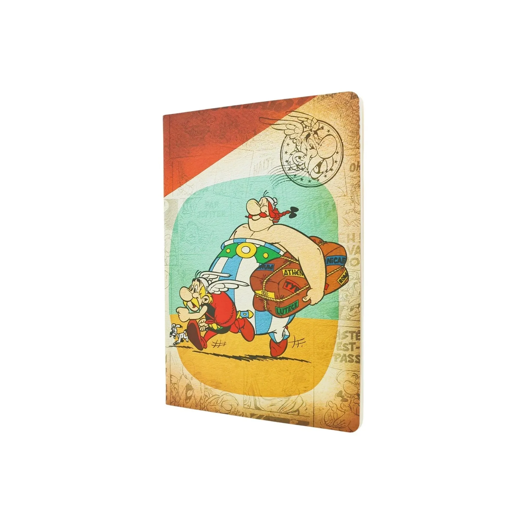 Paperblanks Тетрадка The adventures of Asterix, A6, на квадратчета, 40 листа