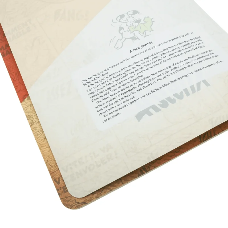 Paperblanks Тетрадка The adventures of Asterix, A6, широки редове, 40 листа