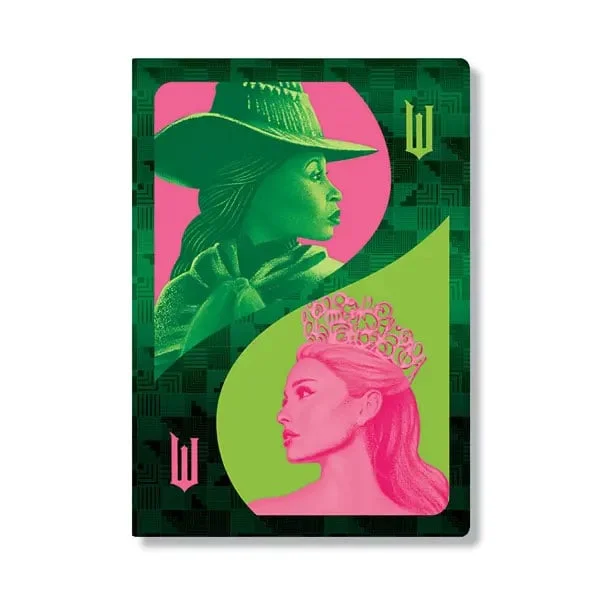 Paperblanks Тетрадка Pink Goes Good with Green, A5, широки редове, 40 листа