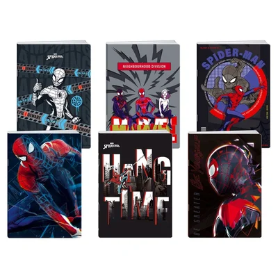 Тетрадка Best Buy Premium, Spiderman, A4, широки редове, офсетова хартия, 50 листа, асорти, 1 брой