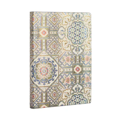 Paperblanks Тефтер Ashta, Midi, широки редове, мека корица, 88 листа