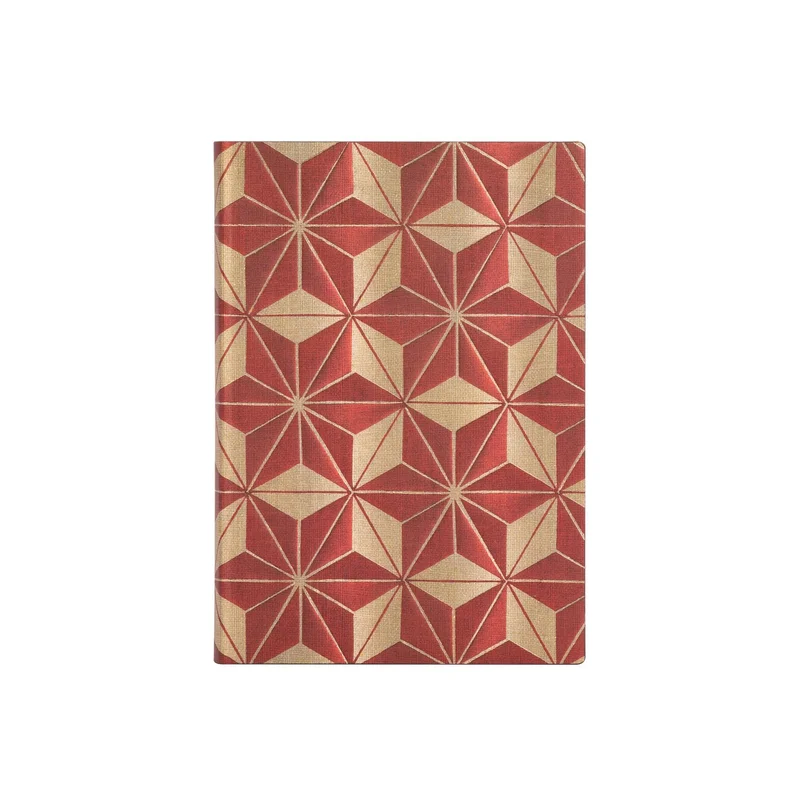 Paperblanks Тефтер Hishi, Midi, широки редове, мека корица, 88 листа
