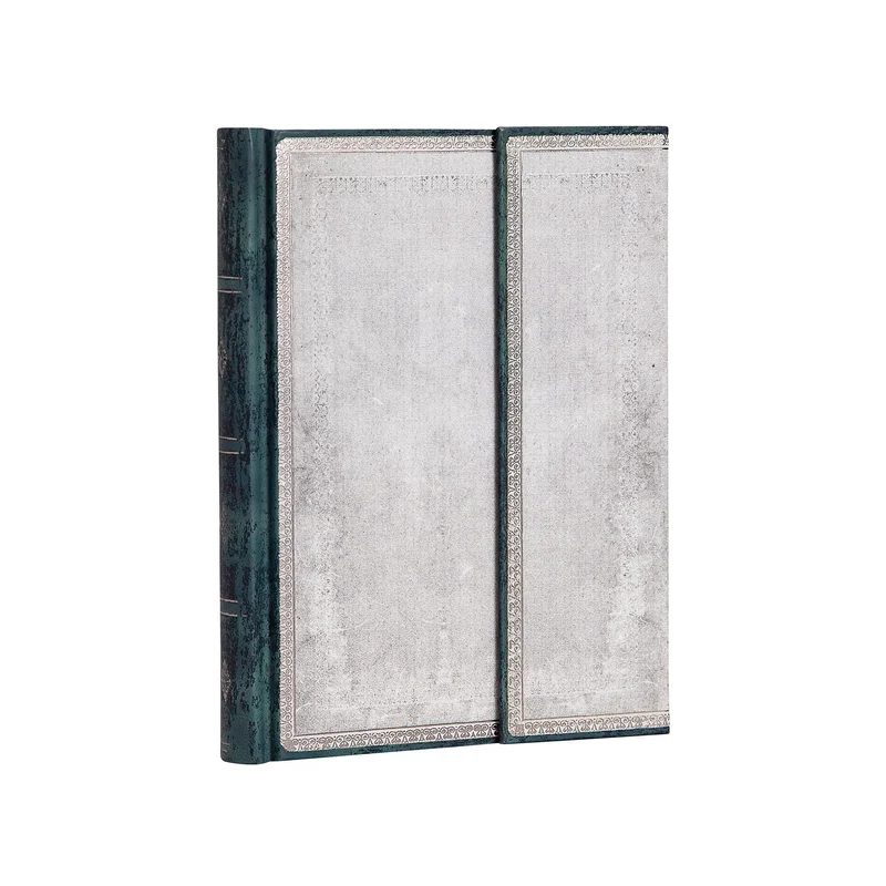 Paperblanks Тефтер Flint, 130 х 180 mm, широки редове, твърда корица, 72 листа