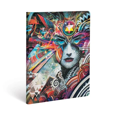 Paperblanks Тефтер Revolution, 180 х 230 mm, твърда корица, 72 листа