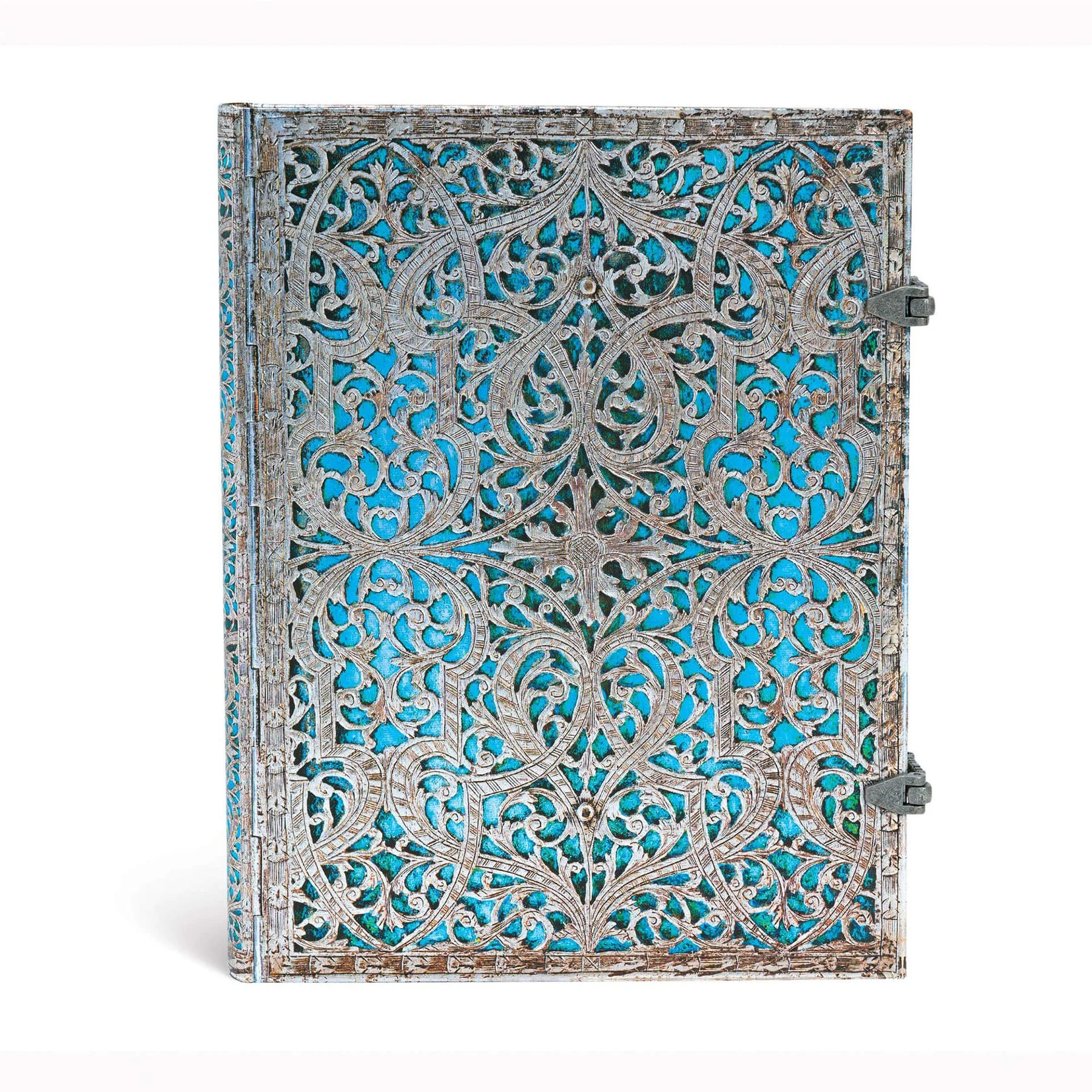 Paperblanks Тефтер Maya Blue, Ultra, широки редове, твърда корица, 120 листа