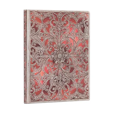 Paperblanks Тефтер Garnet, Ultra, широки редове, мека корица, 88 листа
