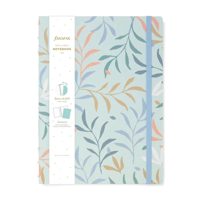 Filofax Тефтер Botanical, A4, мента