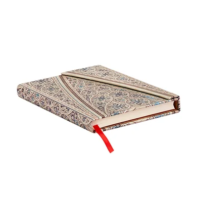 Paperblanks Тефтер Duomo di Milano, Midi, широки редове, твърда корица, 72 листа