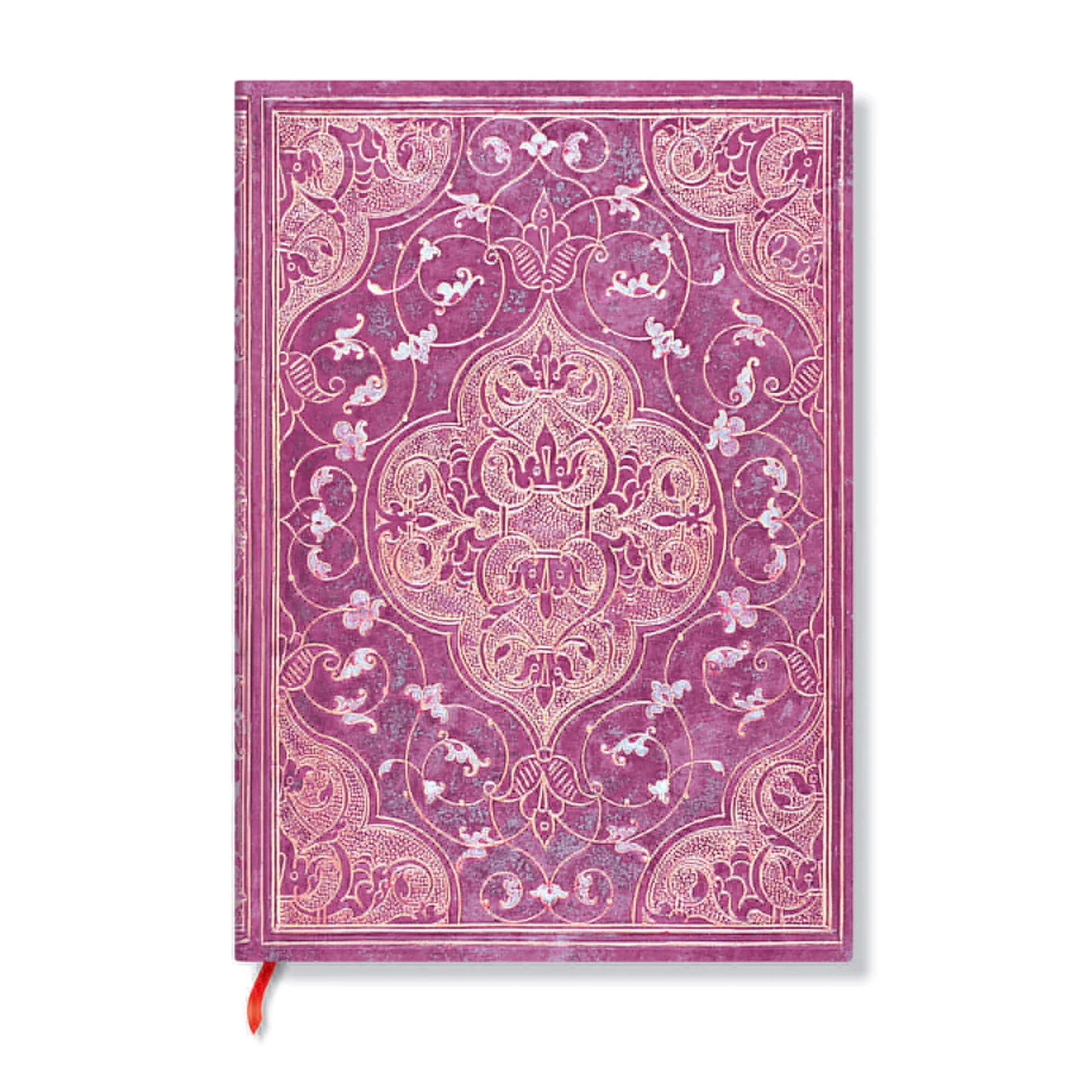 Paperblanks Тефтер Rose Chronicles, Midi, широки редове, мека корица, 88 листа