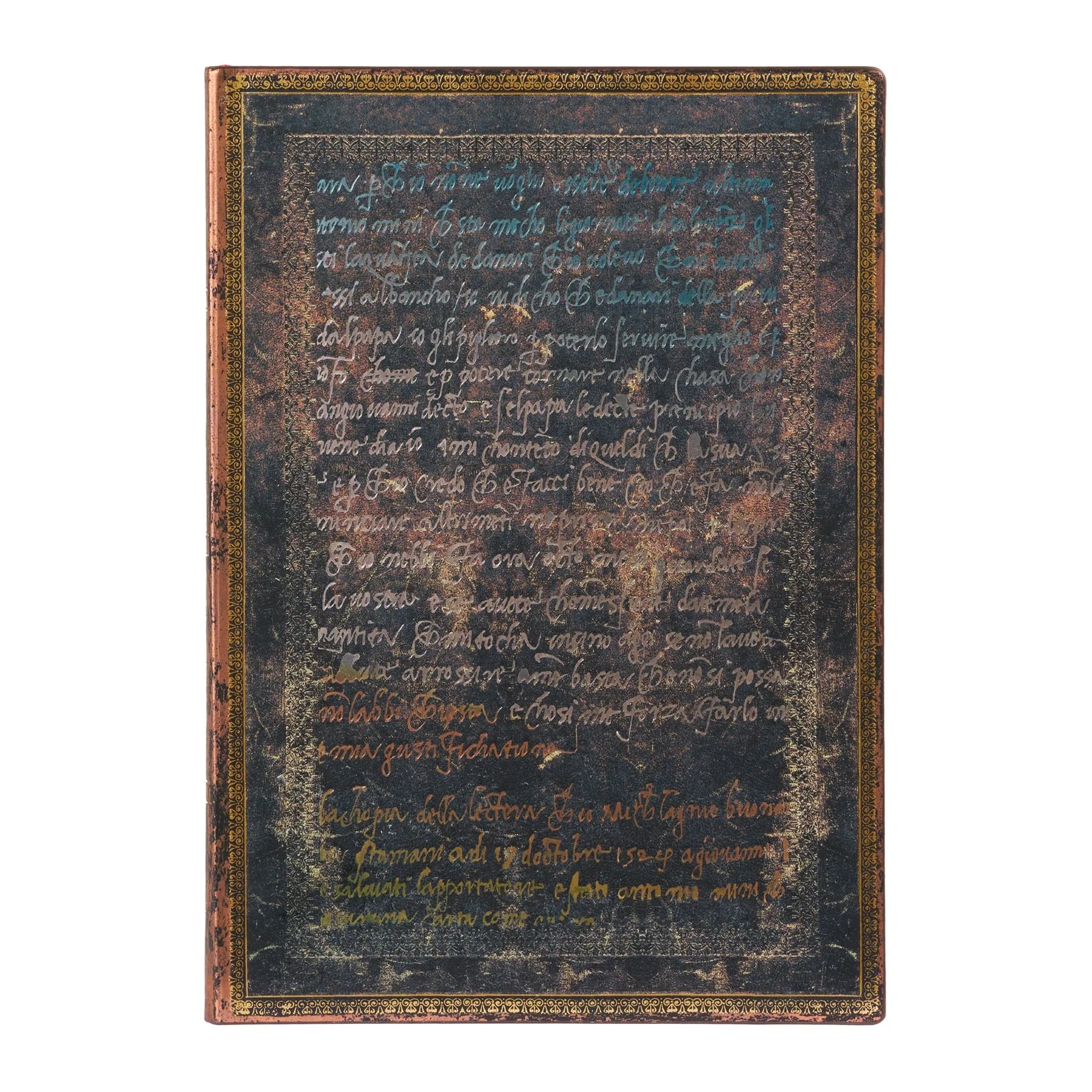 Paperblanks Тефтер Michelangelo, Midi, широки редове, мека корица, 88 листа
