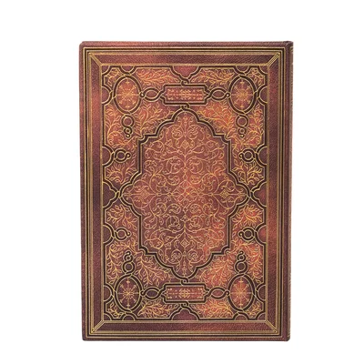 Paperblanks Тефтер Iron Horse, Midi, широки редове, твърда корица, 72 листа