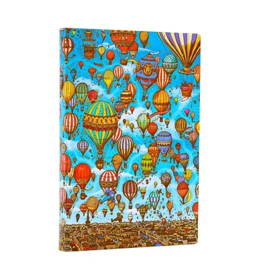 Paperblanks Тефтер Balloon Festival, Mini, мека корица, 104 листа