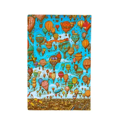 Paperblanks Тефтер Balloon Festival, Mini, мека корица, 104 листа