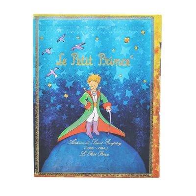 Paperblanks Тефтер Saint-Exupery - The Little Prince, Ultra, широки редове, твърда корица, 72 листа