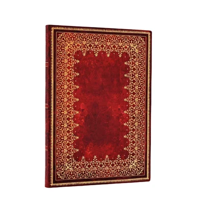 Paperblanks Тефтер Foiled, Midi, широки редове, мека корица, 88 листа
