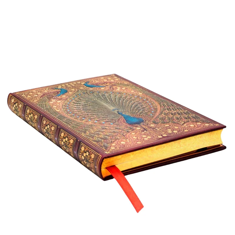Paperblanks Тефтер Hafiz's Peacocks, Mini, твърда корица, 88 листа