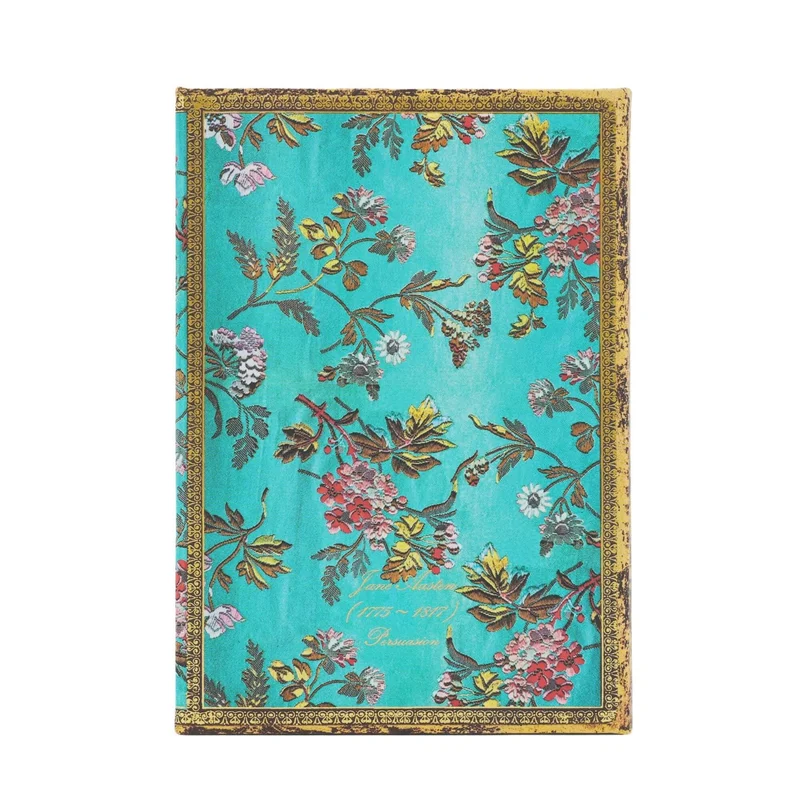 Paperblanks Тефтер Jane Austen - Persuasion, Midi, широки редове, твърда корица, 72 листа