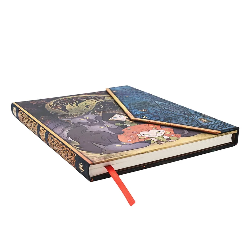 Paperblanks Тефтер Wolf Walkers, Ultra, твърда корица, 72 листа