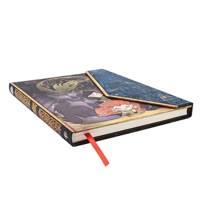 Paperblanks Тефтер Wolf Walkers, Ultra, твърда корица, 72 листа