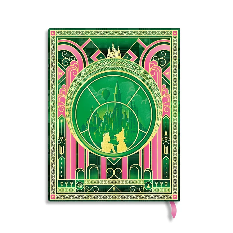 Paperblanks Тефтер The magic of Wicked, Mini, широки редове, твърда корица, 72 листа