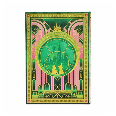 Paperblanks Тефтер The magic of Wicked, Midi, твърда корица, 72 листа