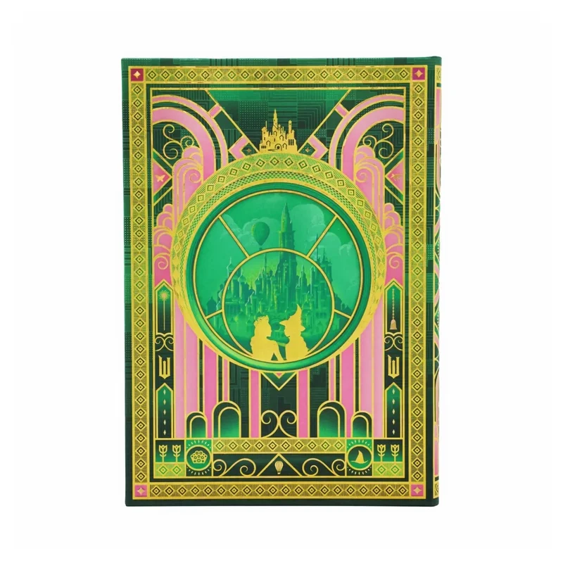 Paperblanks Тефтер The magic of Wicked, Midi, широки редове, твърда корица, 72 листа