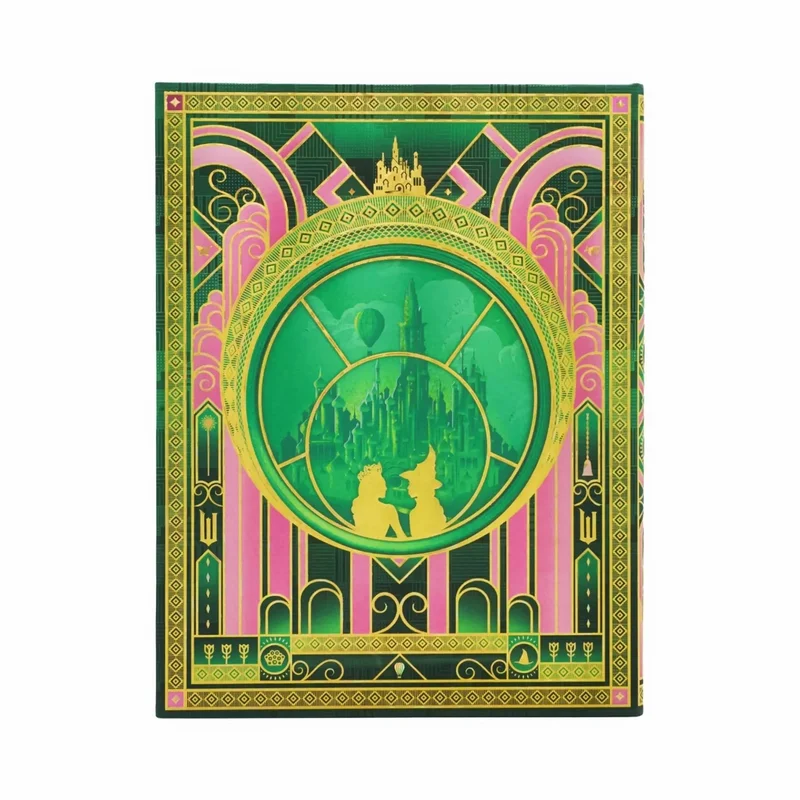 Paperblanks Тефтер The magic of Wicked, Ultra, широки редове, твърда корица, 72 листа