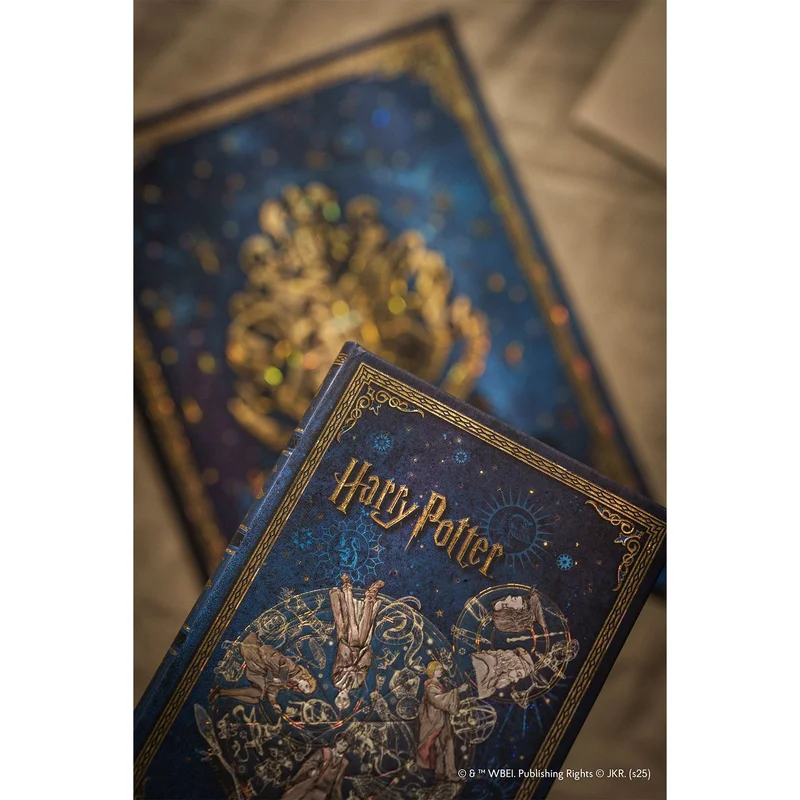 Paperblanks Тефтер Legends of Hogwarts, Ultra, широки редове, твърда корица, 72 листа