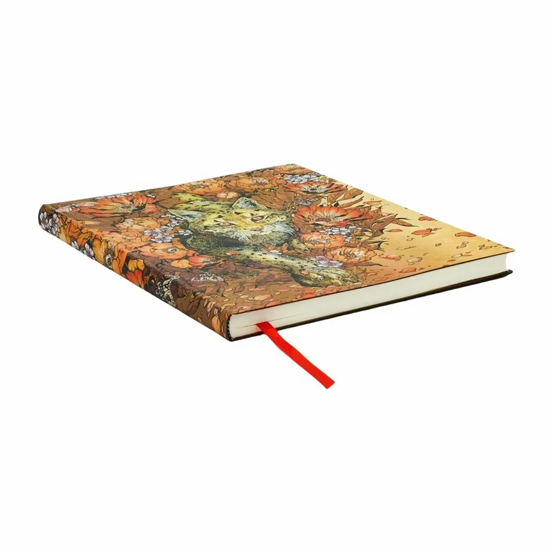 Paperblanks Тефтер Lynx Rising, Ultra, мека корица, широки редове, 88 листа