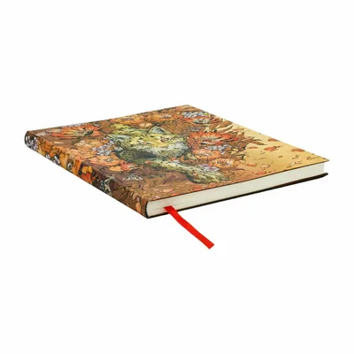 Paperblanks Тефтер Lynx Rising, Ultra, мека корица, широки редове, 88 листа
