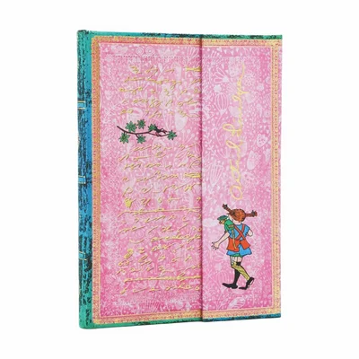Paperblanks Тефтер Pippi Longstocking, Ultra, нелиниран, твърда корица, 72 листа